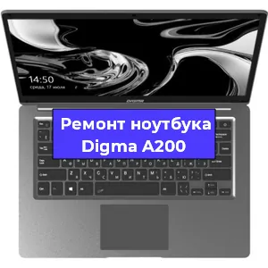Чистка от пыли и замена термопасты на ноутбуке Digma A200 в Ростове-на-Дону
